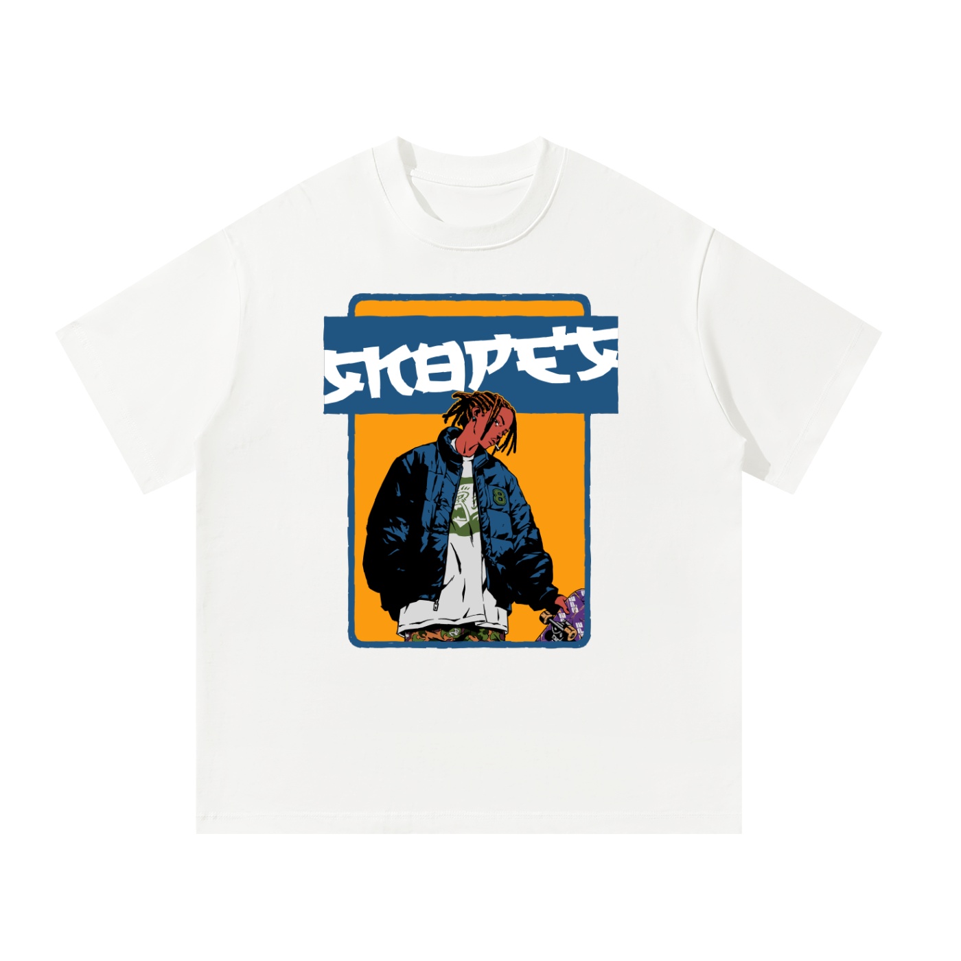SK8PES Street Skater Unisex Oversized T-Shirt - Image 3